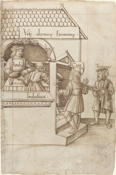 "Niet op de graanmaat zitten" [fol. 12 recto] door French early 16th Century