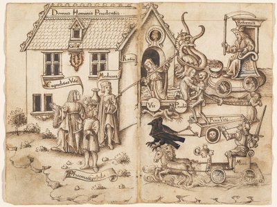 "Keer Niet Terug Wanneer Je Aan Het Einde Bent" door French early 16th Century