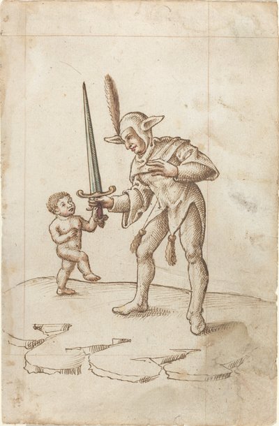 "Wend het Scherpe Zwaard Af" door French early 16th Century