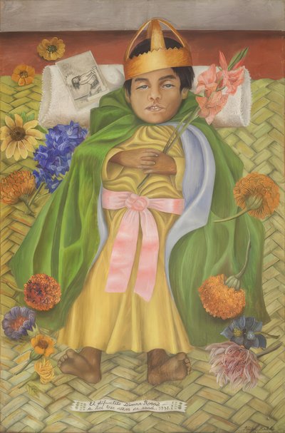 Wijlen Dimas Rosas op driejarige leeftijd door Frida Kahlo