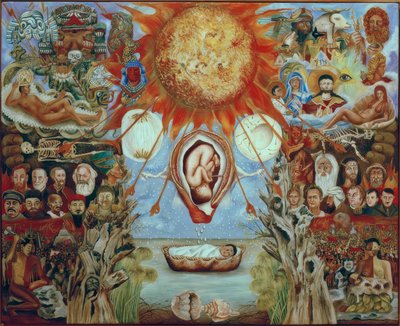 Mozes of de kern van de schepping door Frida Kahlo