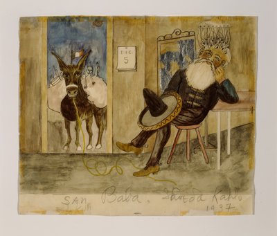 Kerstman door Frida Kahlo