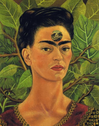 Denken over de dood door Frida Kahlo