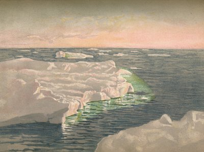 Bij zonsondergang, 22 september 1893 door Fridtjof Nansen