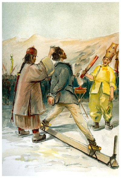 De hete ijzertortuur door Friedrich Arnold Brockhaus