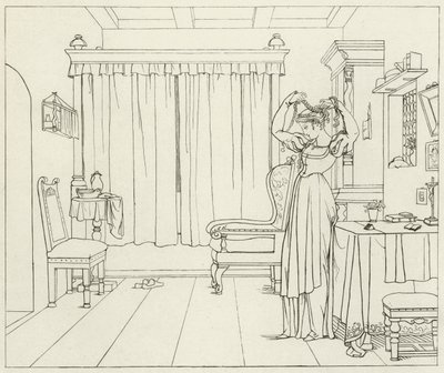 Illustratie voor Goethes Faust door Friedrich August Moritz Retzsch