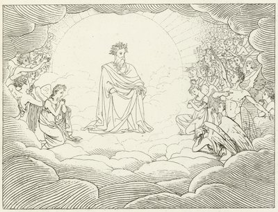 Illustratie voor Goethes Faust door Friedrich August Moritz Retzsch