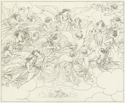 Illustratie voor Goethes Faust door Friedrich August Moritz Retzsch