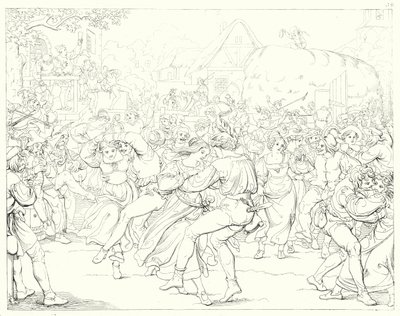 Illustratie voor Schillers Lied von der Glocke door Friedrich August Moritz Retzsch
