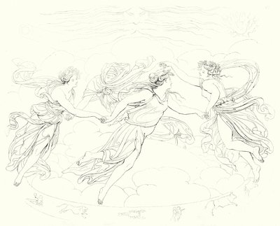 Illustratie voor Schillers Lied von der Glocke door Friedrich August Moritz Retzsch