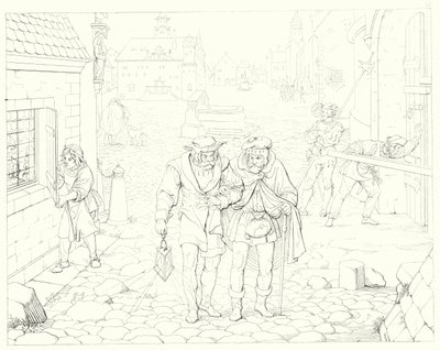 Illustratie voor Schillers Lied von der Glocke door Friedrich August Moritz Retzsch