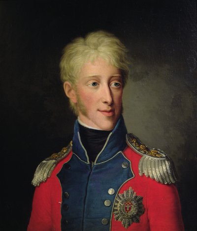 Frederik VI van Denemarken, c.1810 door Friedrich Carl Groger