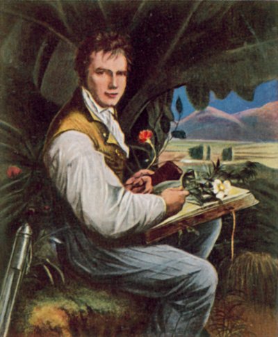 Alexander von Humboldt, Pruisische geograaf, natuuronderzoeker en ontdekkingsreiziger door Friedrich Georg (after) Weitsch