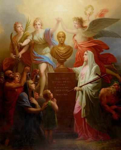 Allegorie op de zegeningen van de vrede door Friedrich Heinrich Fuger