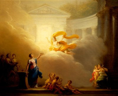 Muzen van Tragedie en Komedie door Friedrich Heinrich Fuger