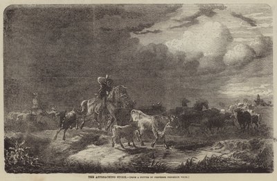 De Naderende Storm door Friedrich Johann Voltz