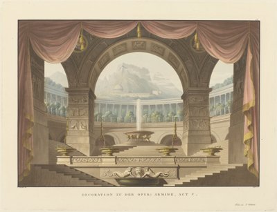 Decor voor opera 