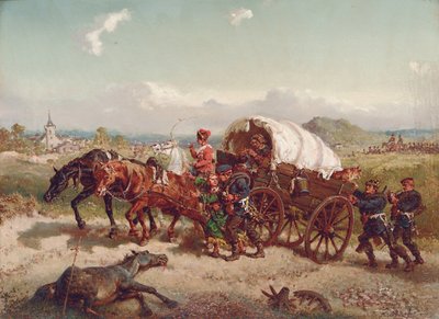 Terugkeer van de Slag door Friedrich Kaiser