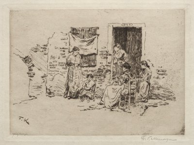 Chioggia door Friedrich Kallmorgan