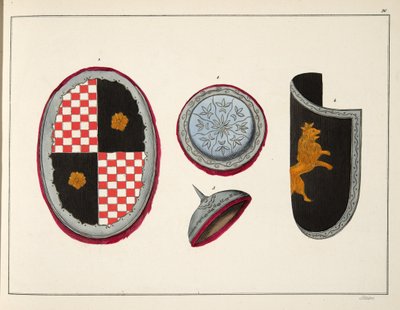 Schilden, plaat uit 