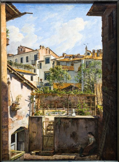 Italiaanse achtertuinen door Friedrich Moosbrugger