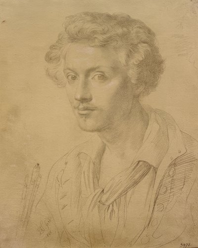 Zelfportret door Friedrich Nerly