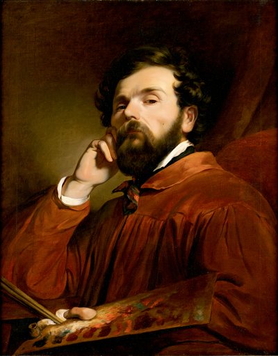 Zelfportret, na 1846 door Friedrich Ritter von Amerling