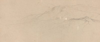 Italiaans berglandschap door Friedrich Salathé