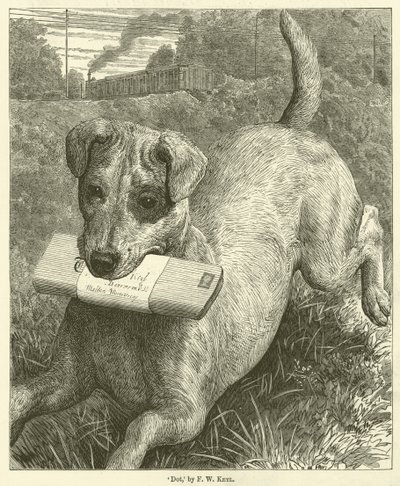 Hond door Friedrich Wilhelm Keyl