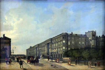 Kasteel Berlijn en de Lange Brug door Friedrich Wilhelm Klose
