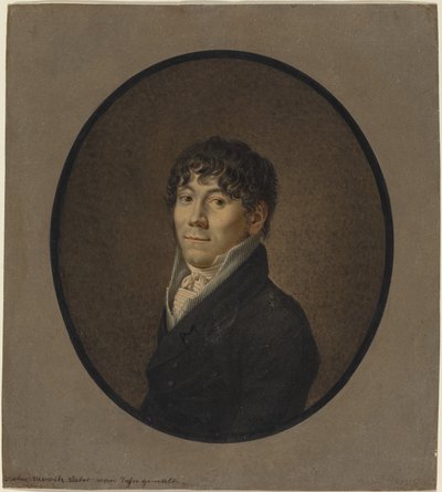 Portret van de vader van de kunstenaar door Friedrich Wilhelm Moritz