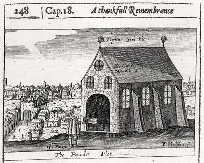 Een Dankbare Herinnering aan het Kruitcomplot, 5 november 1605 door Friedrich van Hulsen