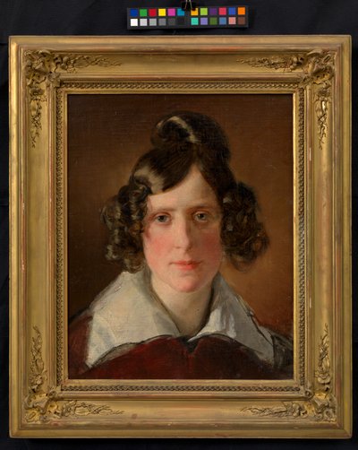 Antonie Amerling, geboren Kaltenthaler (Amerlings eerste vrouw) door Friedrich von Amerling