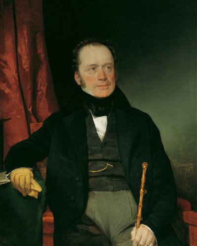 Graaf Breda (?) door Friedrich von Amerling