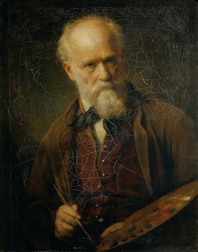 Zelfportret door Friedrich von Amerling