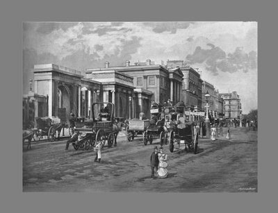 Hyde Park Corner, Londen door Frith and Co