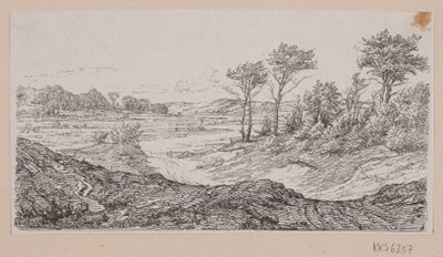 Landschap door Frits Grove