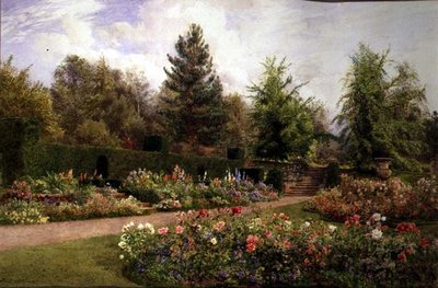 Terrassen bij Knightshayes Court, Lady Amory