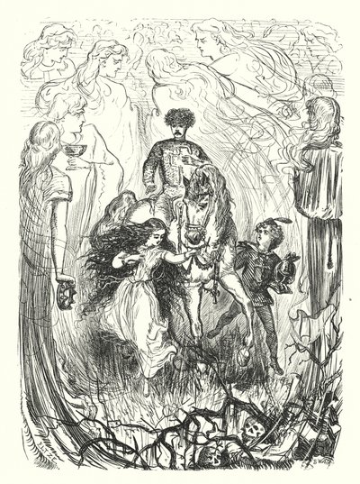 Ridderlijkheid (gravure) door Fritz Eltze
