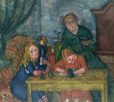 De kinderkamer door Fritz Friedrichs