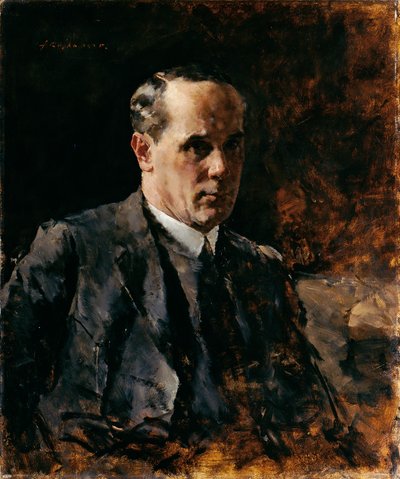 Zelfportret door Fritz Rojka