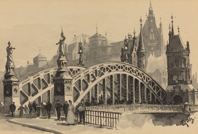 Brooksbrucke door Fritz Stoltenberg