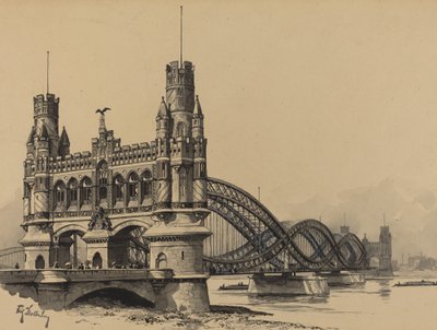 Elbbrucke door Fritz Stoltenberg