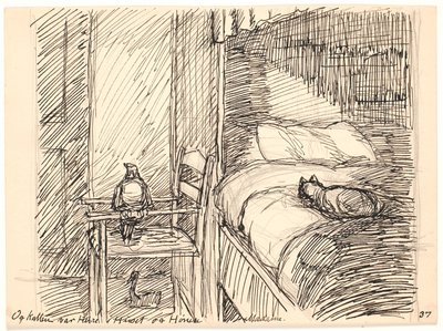 En de Kat was de Heer in het Huis en de Kip Madame door Fritz Syberg