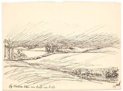 En de winter werd zo koud zo koud door Fritz Syberg