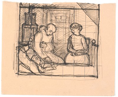 En toen de oude man rilde van de kou... door Fritz Syberg