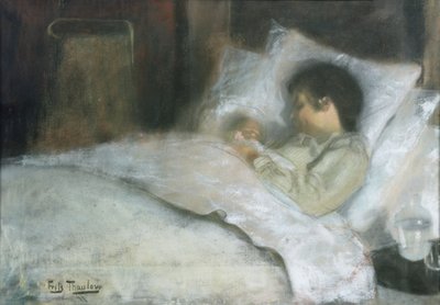 Alexandra met Harald door Fritz Thaulow