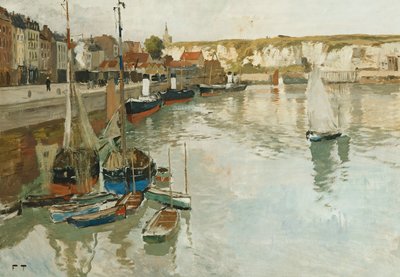 Dieppe, ca. 1894 door Frits Thaulow