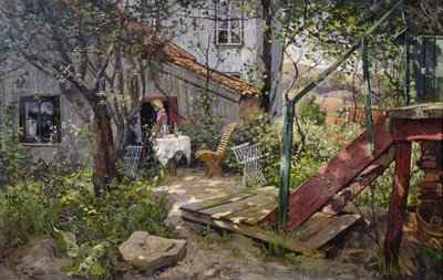 Zomerdag door Fritz Thaulow