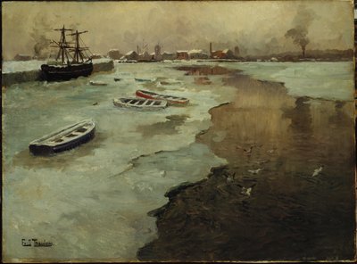 Zonder titel door Fritz Thaulow